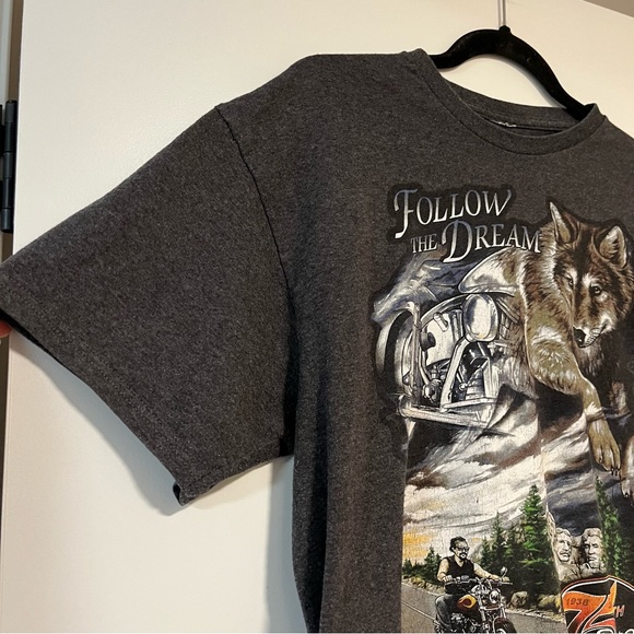 75th Annual Sturgis Motorcycle Rally Tee Shirt - Picture 2 of 15